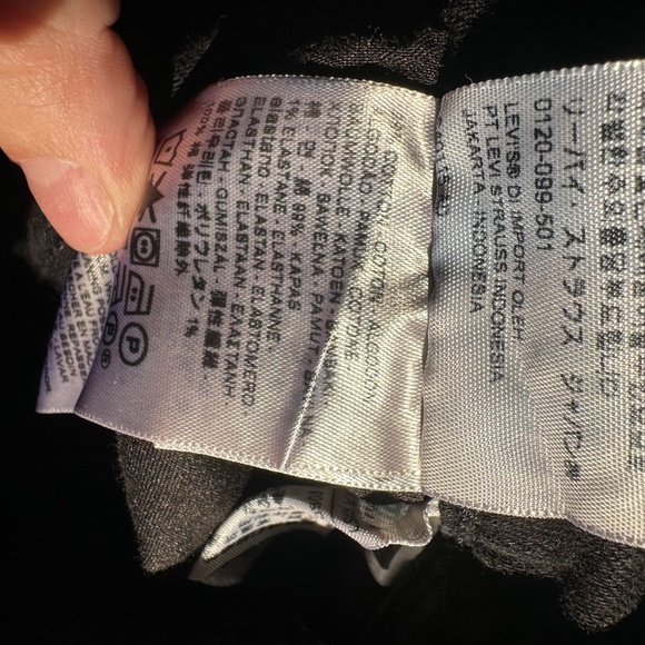 Kids Levis size 23 cutoff shorts *Measurements in photos - Picture 5 of 6